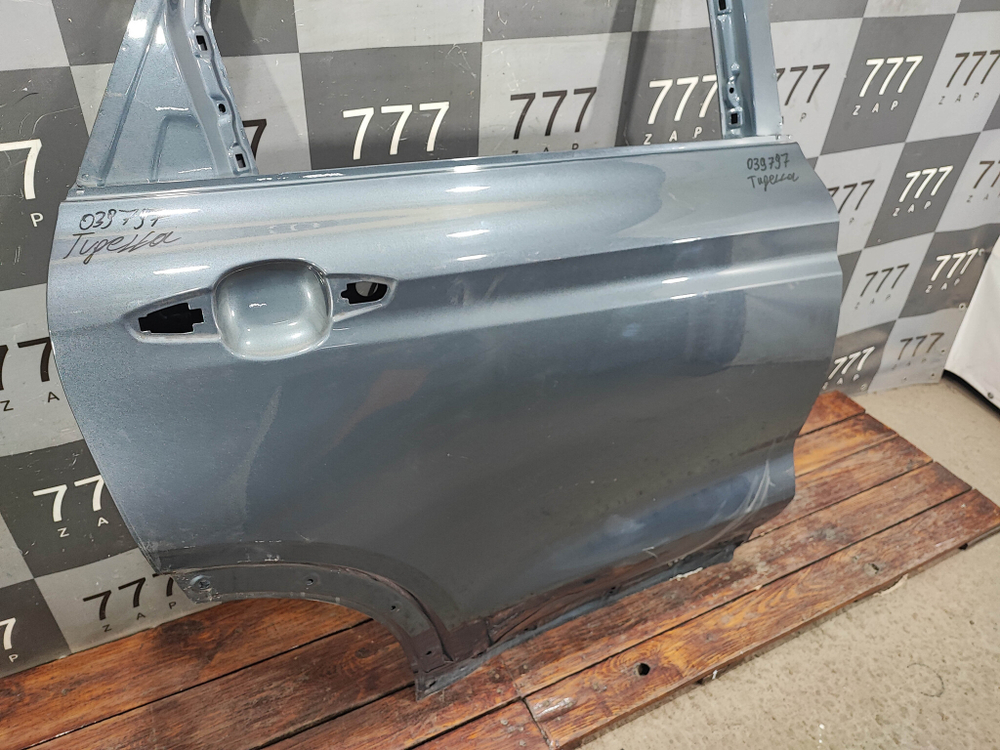 Дверь задняя правая Geely Tugella 19-нв Б/У Оригинал 5081048000C15