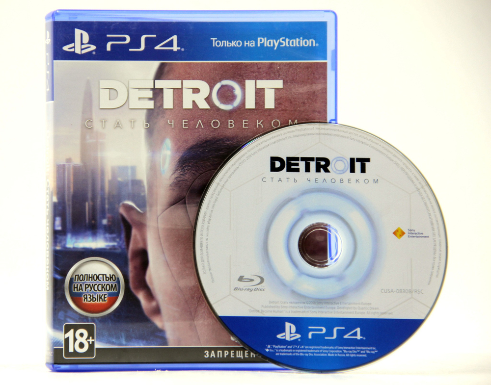 Detroit Стать Человеком Sony PS4