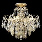 Потолочная люстра Crystal Lux ESMIRALDA PL4 GOLD