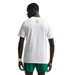 Теннисная футболка Nike Court Tennis - white