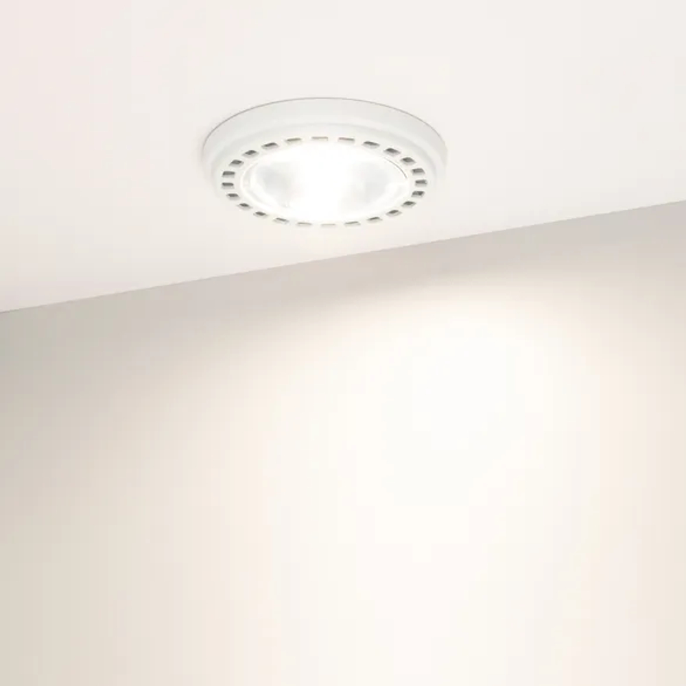 Лампа AR111-UNIT-GU10-15W-DIM Day4000 (WH, 24 deg, 230V) (Arlight, Металл) 025628