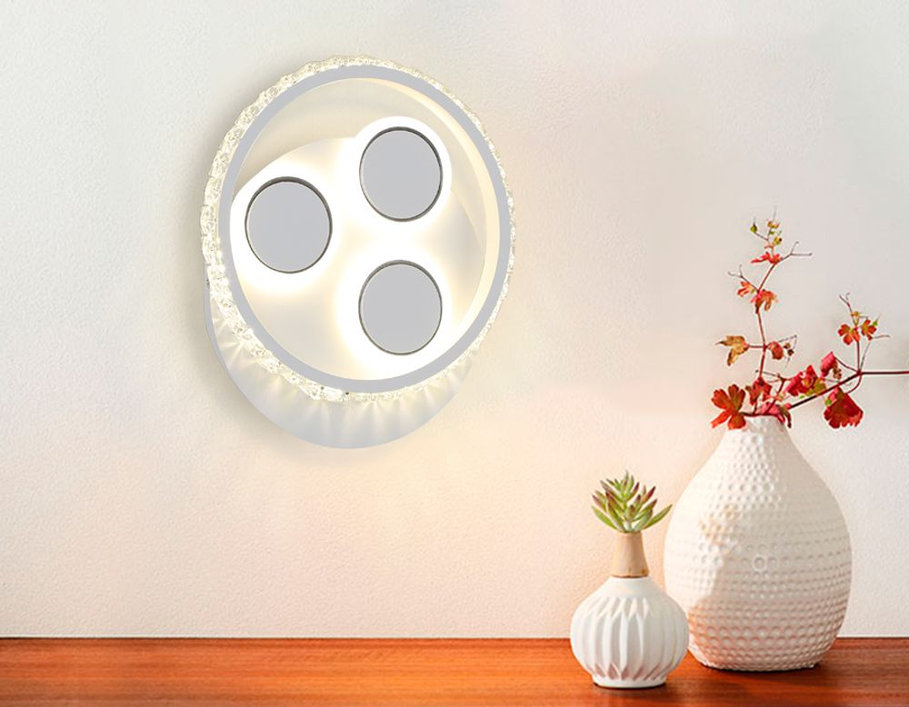 Ambrella Настенный светодиодный светильник с выключателем Ice FA268