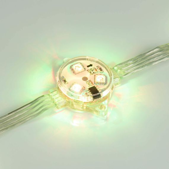 Управляемый светодиодный модуль Arlight DMX-B3-D30 12V RGB 036772