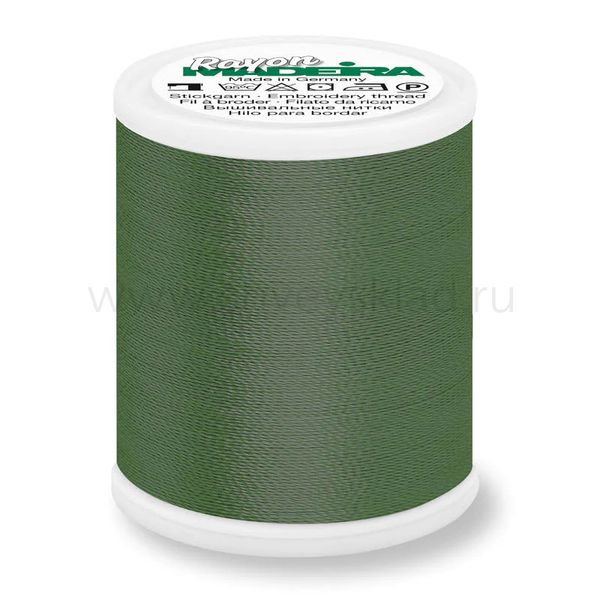 Нитки вышивальные вискоза Madeira Rayon №40, 200 м, цв. 1357, 9840, 5 катушек