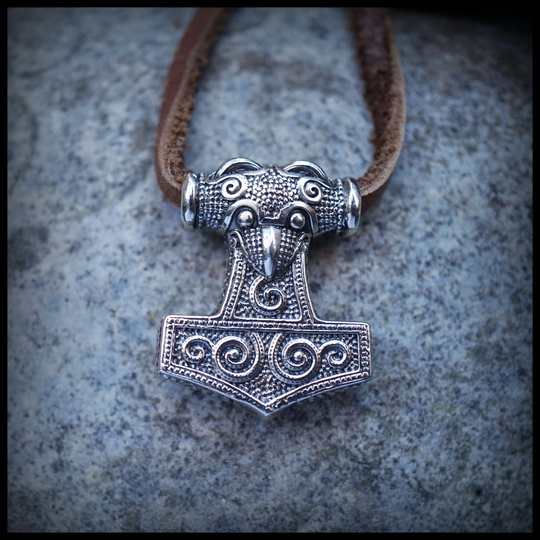 Кулон- подвеска "Молот Тора малый" мельхиор