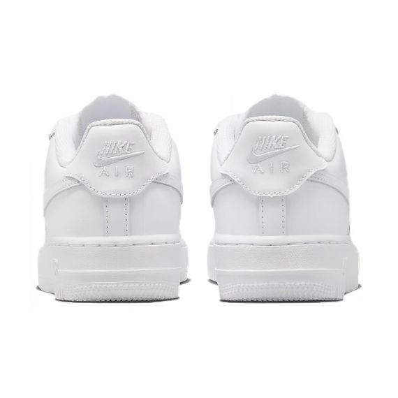 Nike Air FORCE 1 Детские Скейтборды Низкие Белые Кроссовки