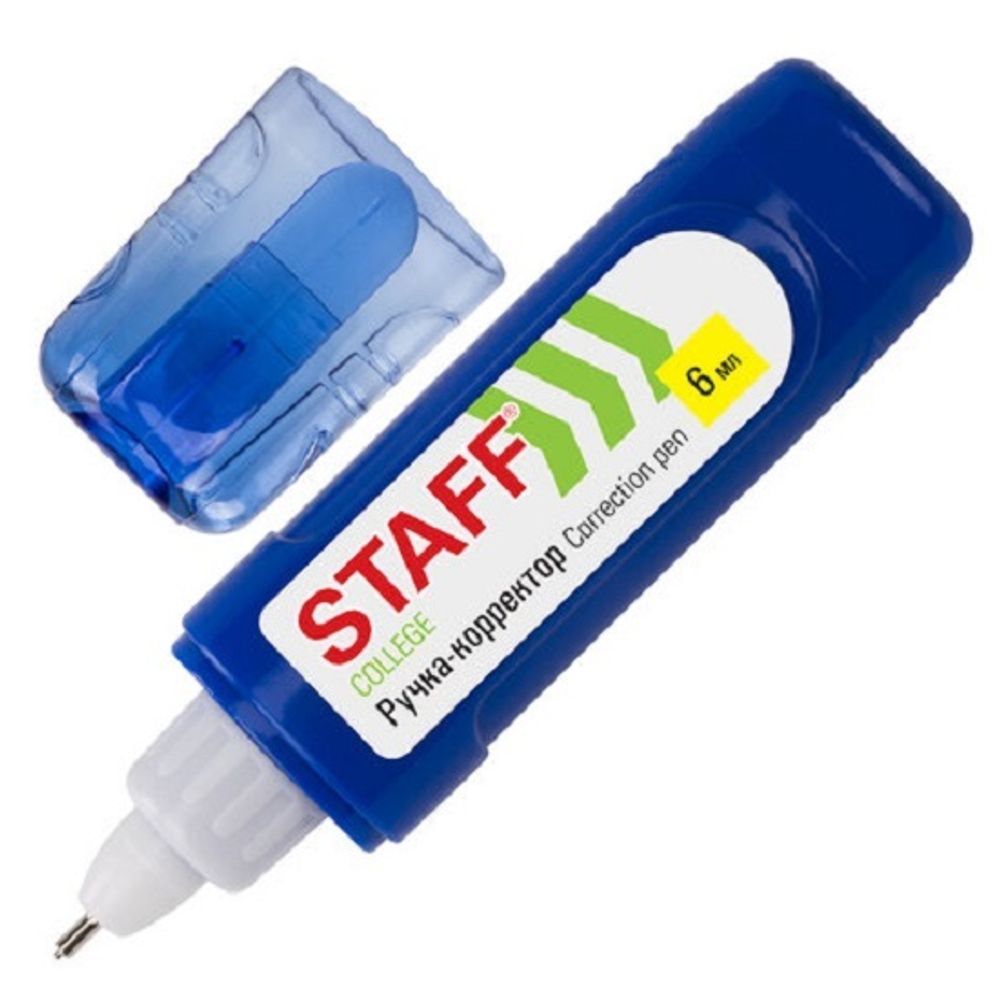 Корректирующий карандаш Staff College,, 6мл, металлический наконечник
