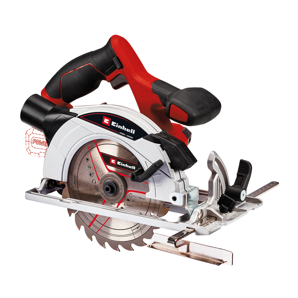 Набор пила циркулярная аккум. Einhell PXC TE-CS 18/165-1 Li + 1 акк. PXC 4Ач 18В + ЗУ 3А 4331207SET