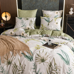 Комплект постельного белья Люкс Сатин 100% хлопок на резинке AR345