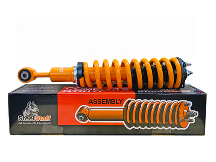 Стойка передняя в сборе SteelStaff Toyota Land Cruiser 200 дизель (лифт 50 мм) 0-50 кг.