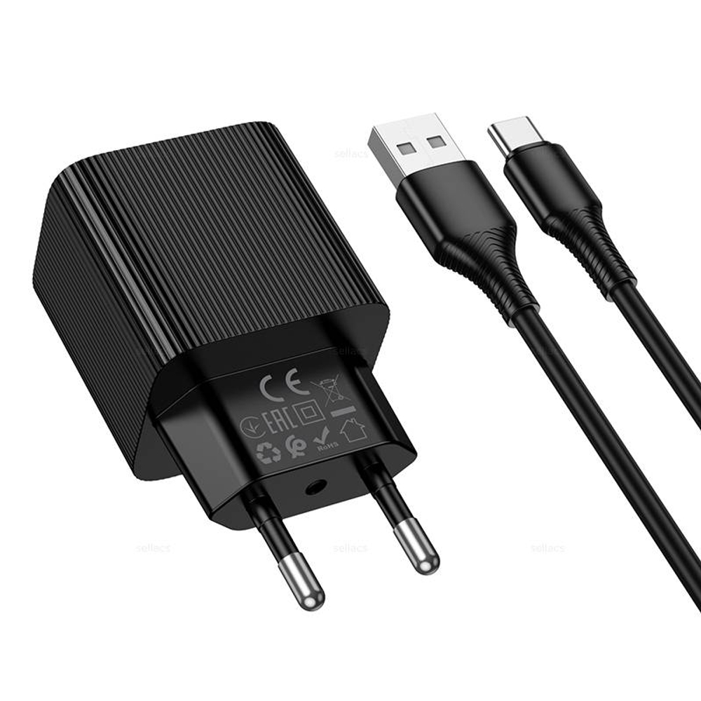 Зарядное устройство для Type-C Hoco CS81A (black)