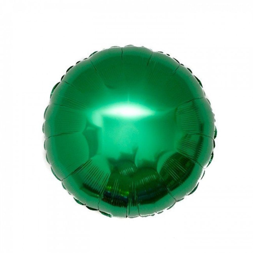 Шар круг 82 см зеленый (БГ-70)