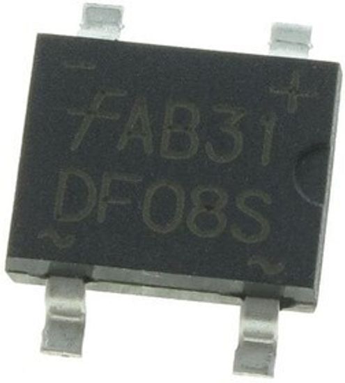 Микросхема  DF08S  (1A; 800V) / SMDIP-4
