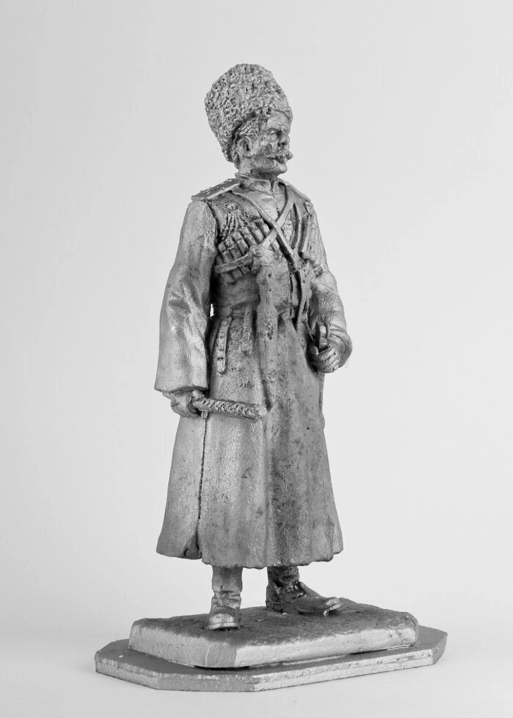 Оловянный солдатик Казак с плеткой, 1914