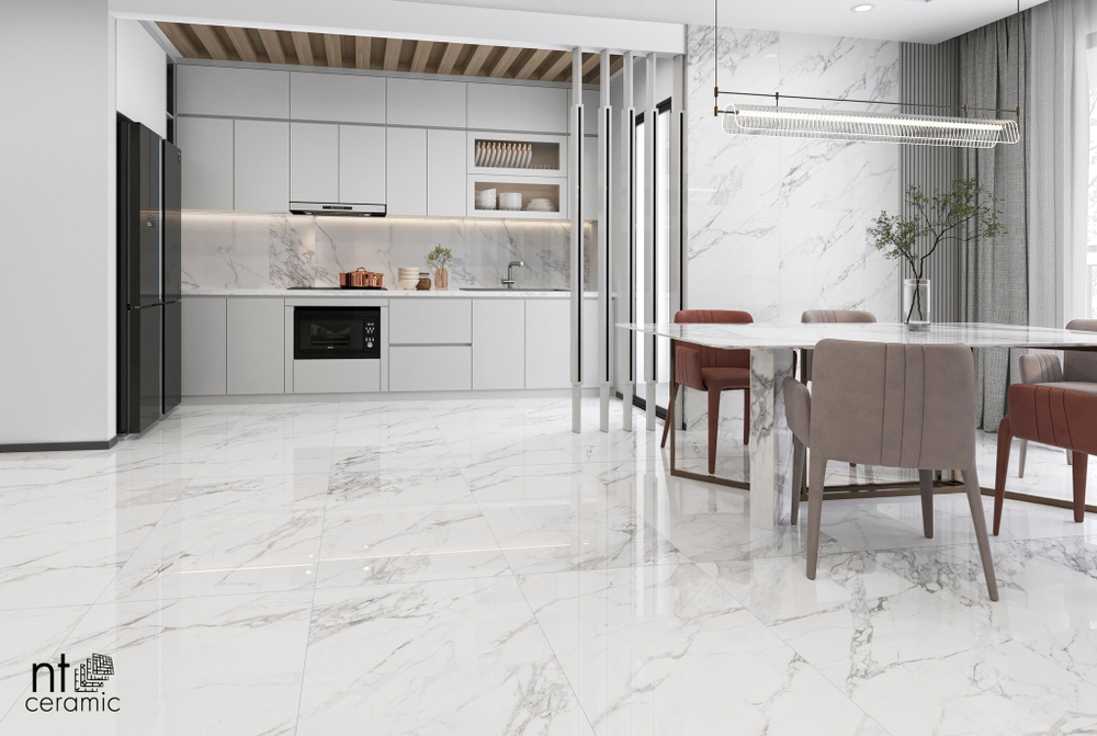 Керамогранит NT ceramic Artic statuario Glossy NTT99528P 600*1200мм карвинг