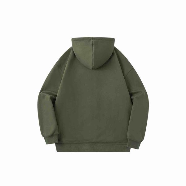 Худи Zip HTF темно-зеленый - фото 2