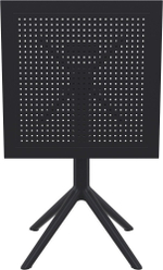 Комплект пластиковой мебели Siesta Contract Sky Folding 60 Carmen, черный