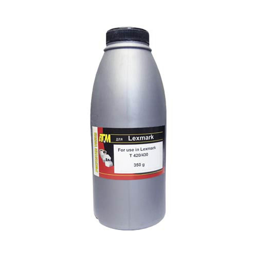 Тонер для Lexmark T420/430 (350гр, Polyester) Silver ATM