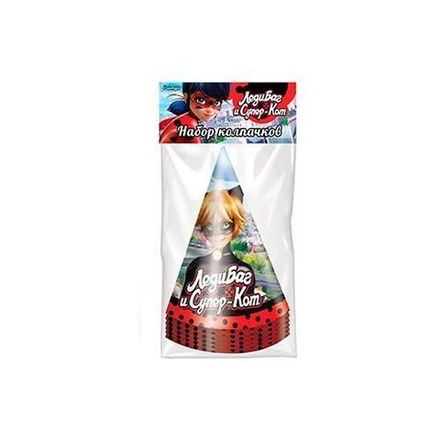 Колпаки Супер-Кот, 6 штук