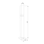 Уличный ландшафтный светильник 1537 TECHNO LED 3000K чёрный 1537 TECHNO LED