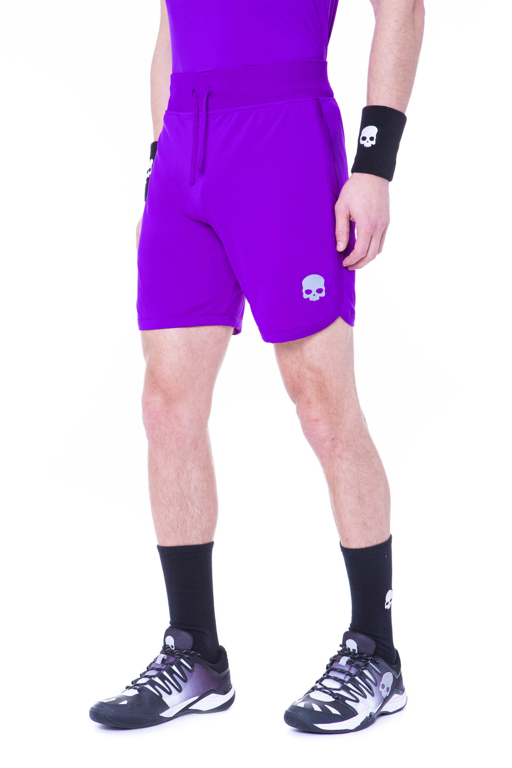 Мужские теннисные шорты Hydrogen Tech Shorts - purple