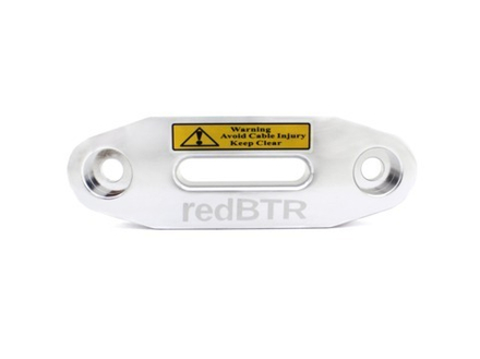 Клюз алюминиевый redBTR (под синтетический трос) к лебедкам 3000lbs