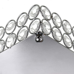 Подставка для предметов 30см Kassatex Crystal Round Silver