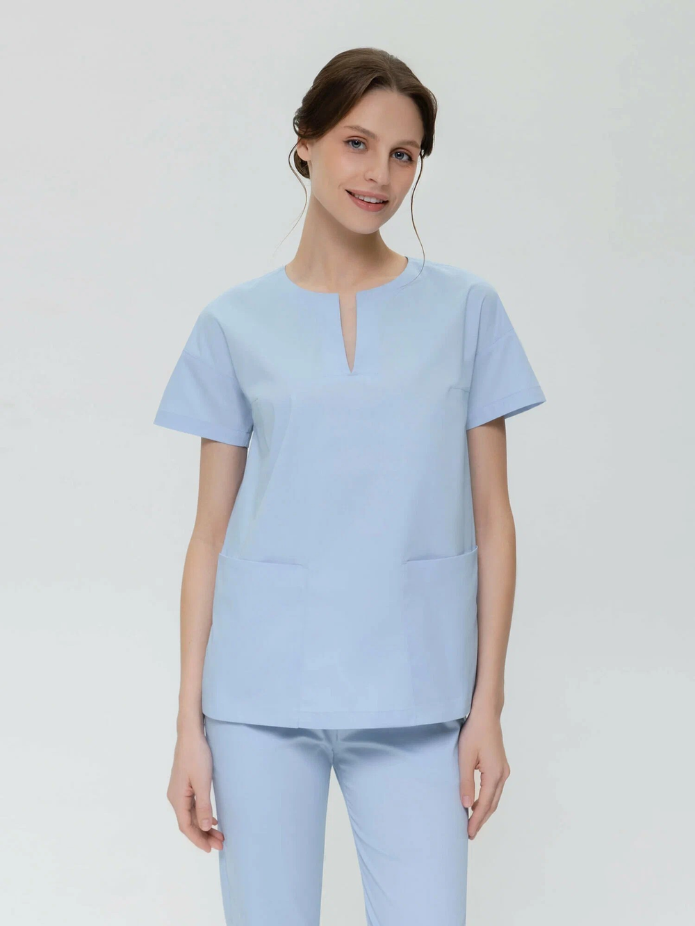 Костюм медицинский женский хирургический, короткий рукав