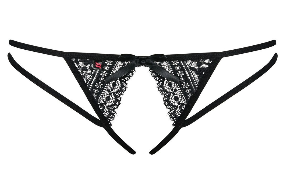 Трусики с вырезом Picantina L-XL черный