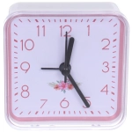 Будильник «Глори» 7,5*7,5*3см, микс цветов