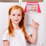 Кармашки для детского сада на липучке. Принцесса