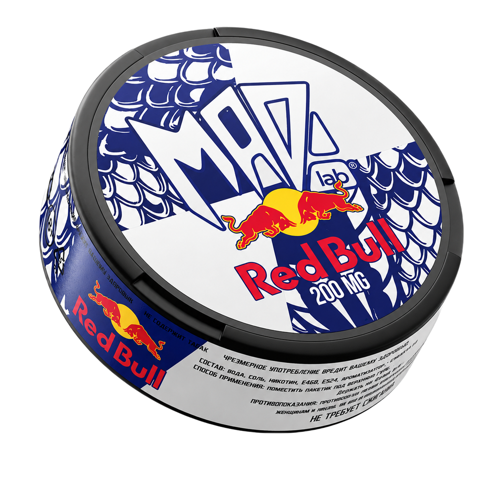 MAD RED BULL (200 МГ) - ЭНЕРГЕТИК RED BULL