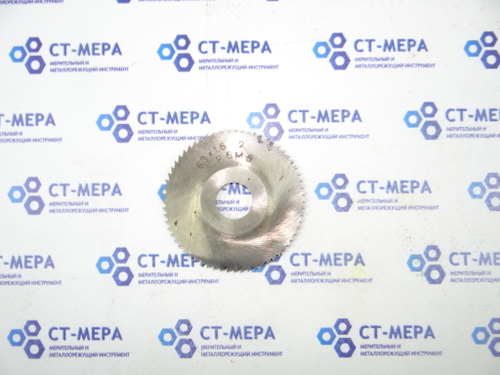 Фреза отрезная по металлу 63х1.6х16мм. z=64 Р6М5 с фаской без ш/п