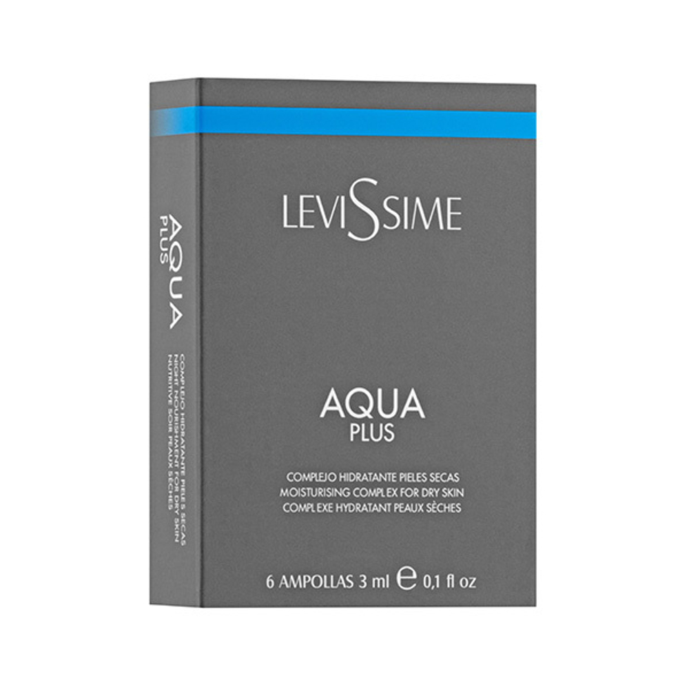 Комплекс увлажняющий рН 6,0-6,5 Levissime Aqua Plus 6x3мл