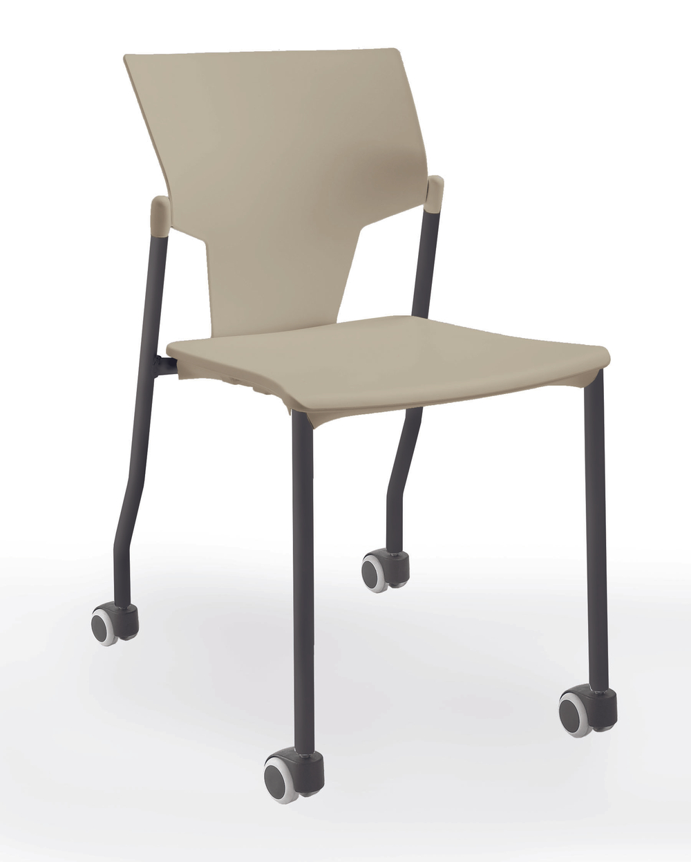 Aktiva стул на 4 ногах и колесах