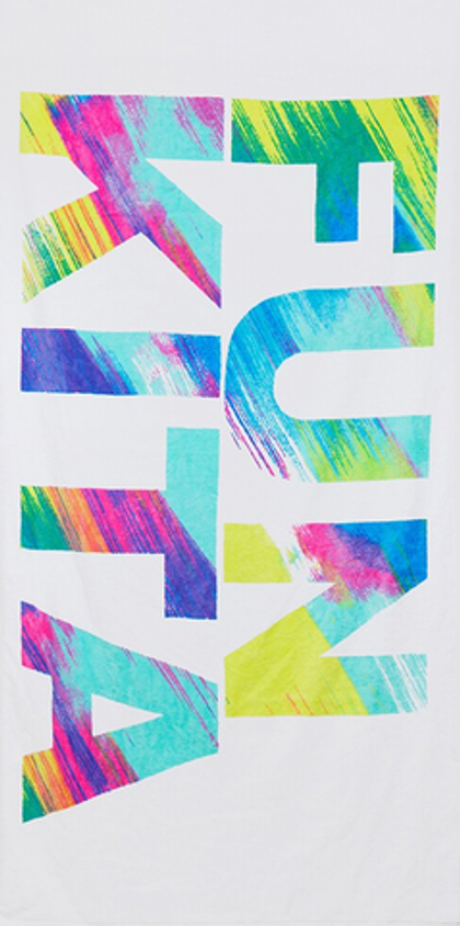 Хлопковое полотенце FUNKITA Streaky Strokes