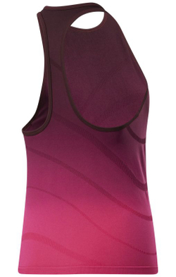 Топ теннисный Reebok United By Fitness Seamless Tank Top W - maroon/pursuit pink
