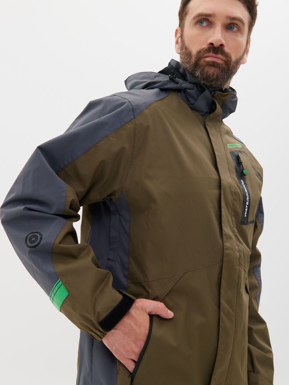 Костюм демисезонный Орегон ткань Breathable цвет Хаки/Серый