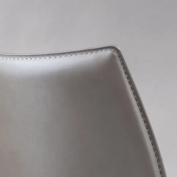 Стул Rolf серо-коричневая кожа