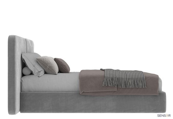 Кровать Nuvola с широким изголовьем