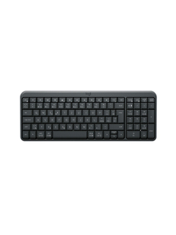920-013452 Logitech Клавиатура K250 Graphite Wireless оригинальная заводская гравировка RU/LAT