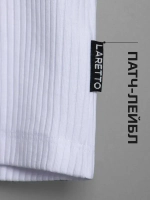 Белая футболка для девочки базовая