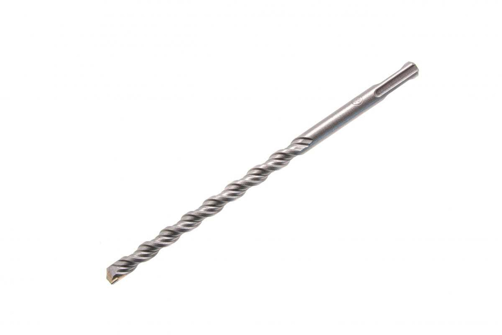 Бур по бетону, двойная спираль, Cobalt W-tip, 12x210 мм, SDS PLUS, серый