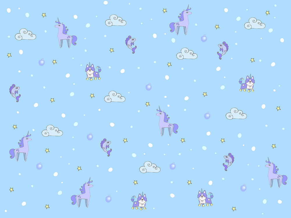 Дизайнерские обои Wall Street Unicorn Valley