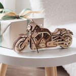 Деревянный конструктор Мотоцикл Гроза дорог (DROVO)