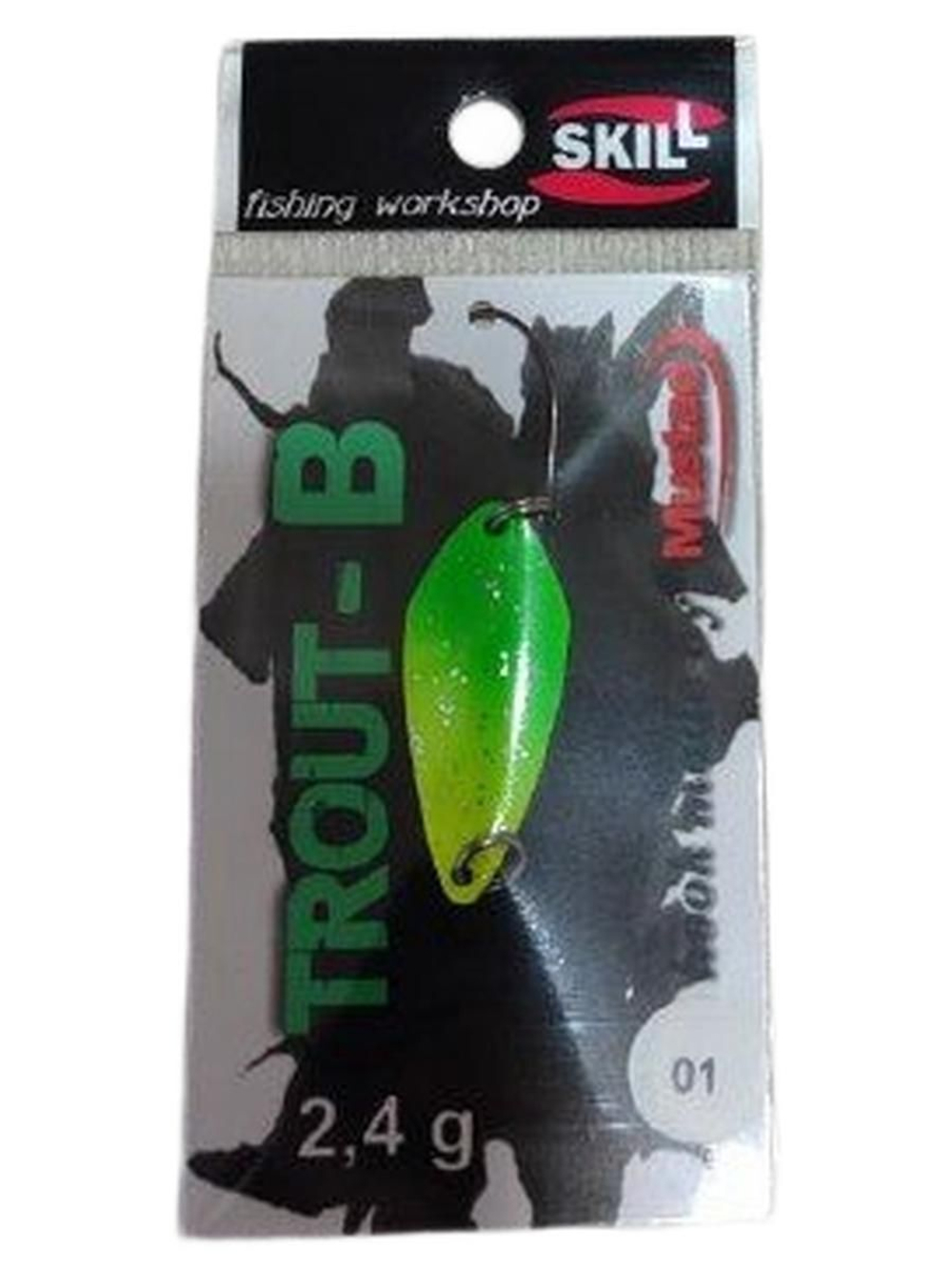 Блесна SKILL TROUT-B 2 цвет 2тб24001