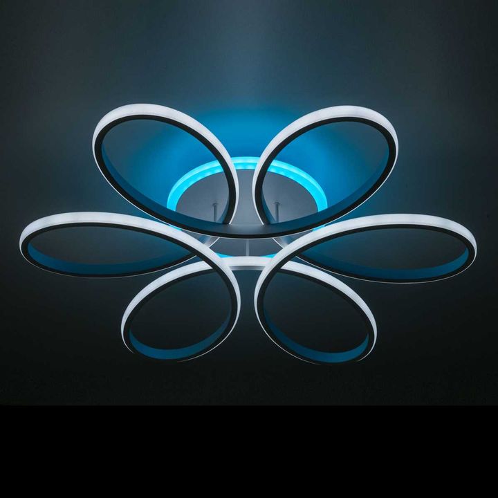 Потолочная светодиодная люстра Citilux Сезар Смарт CL233A170E