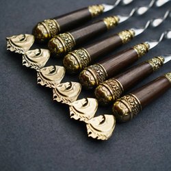 Подарочный набор шампуров "Герб ЦСКА"