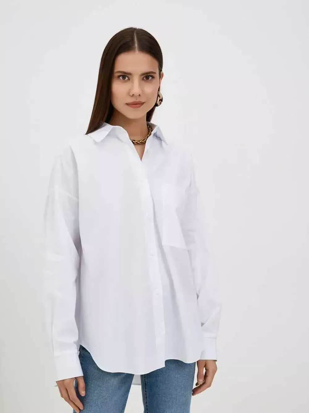 Рубашка  оверсайз