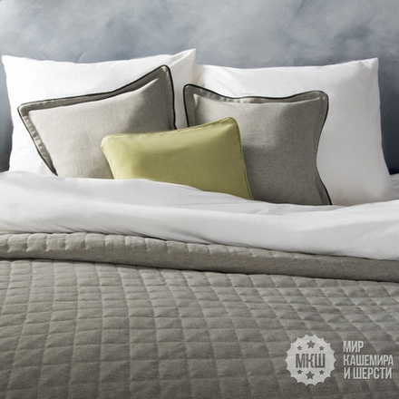 Покрывало ИБИЦА (арт. BL02-217-07) - бежево-серое